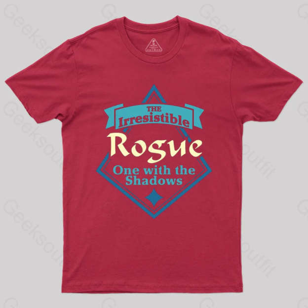 Dungeons & Dragons Rogue Class T-Shirt Red / S