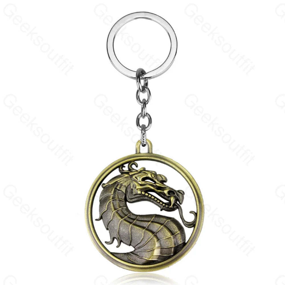 Dungeons & Dragons Rogue Pride Keychain Bronze