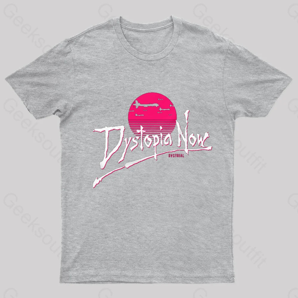 Dystopia Now Nerd T-Shirt Grey / S
