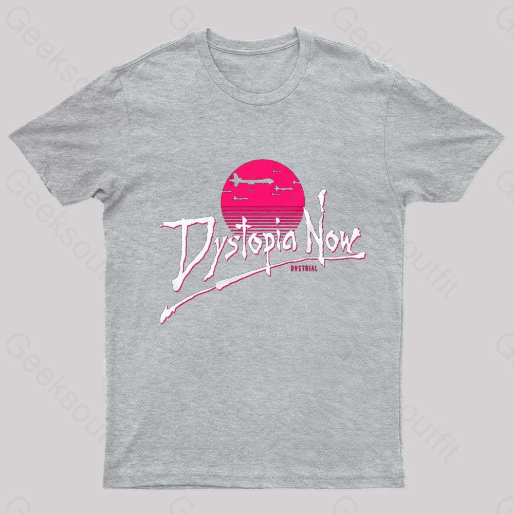 Dystopia Now Nerd T-Shirt Grey / S