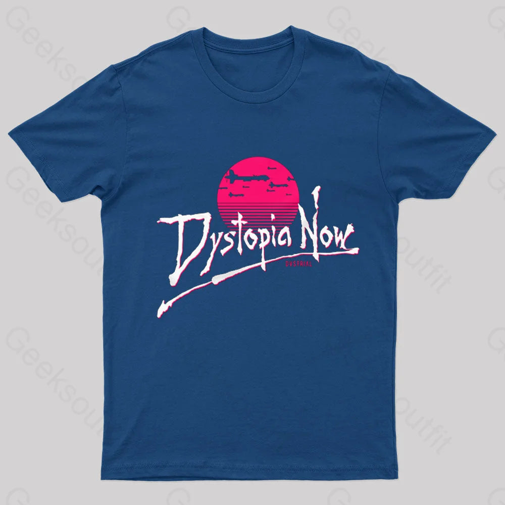 Dystopia Now Nerd T-Shirt Navy / S