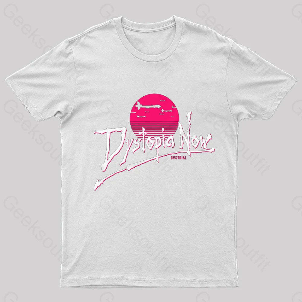 Dystopia Now Nerd T-Shirt White / S