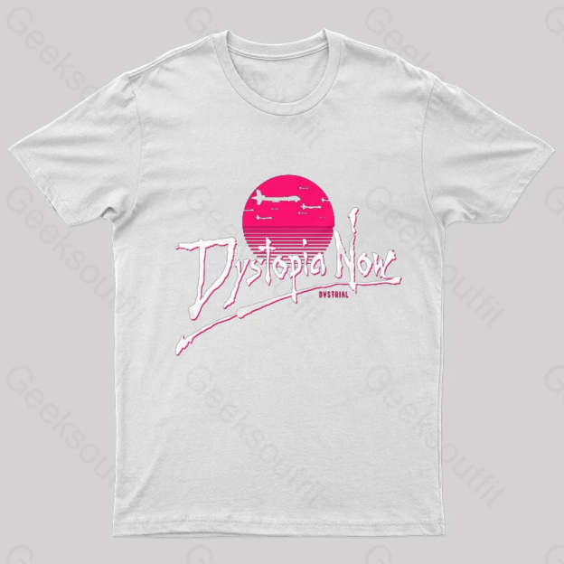 Dystopia Now Nerd T-Shirt White / S