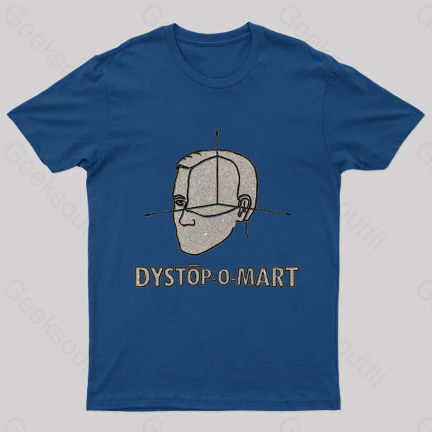 Dystopomart Geek T-Shirt Navy / S