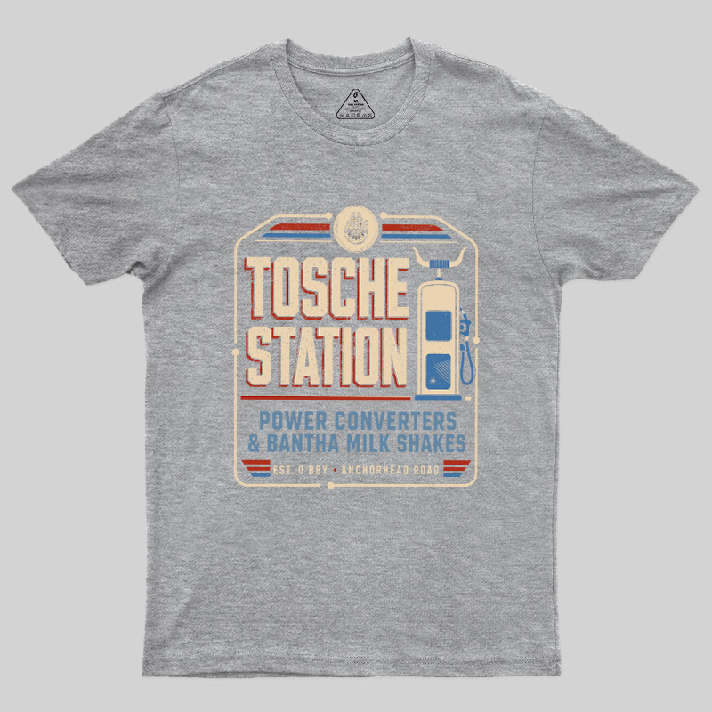 Space Gas Station Power Converter Geek T-Shirt