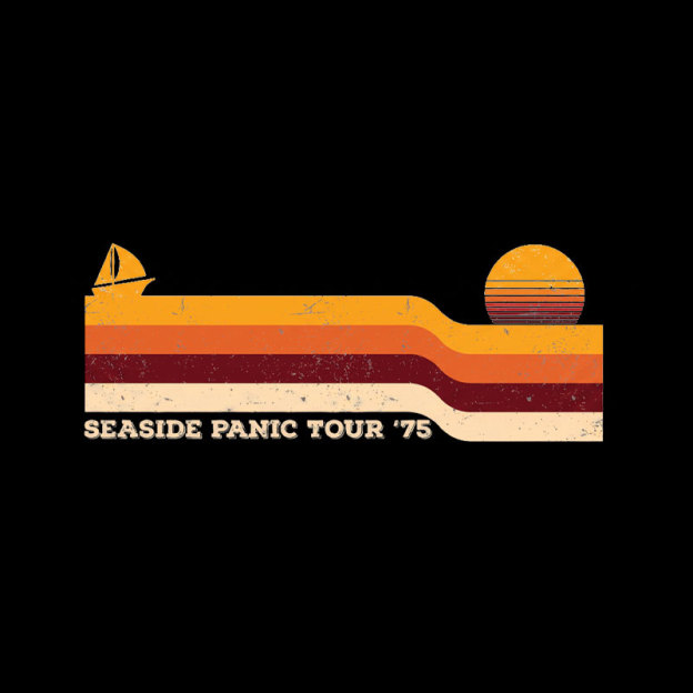 Seaside Panic Tour 75 Geek T-Shirt