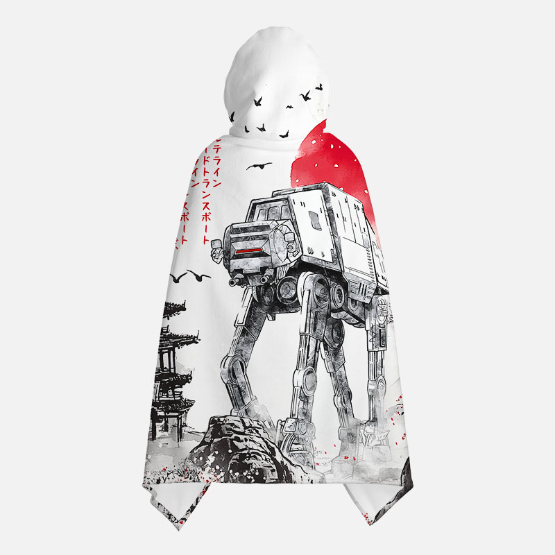 Ink Walker Flannel Cloak