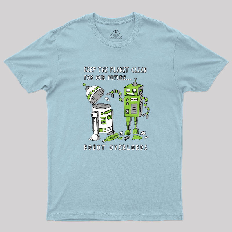 Robot Earth Geek T-Shirt