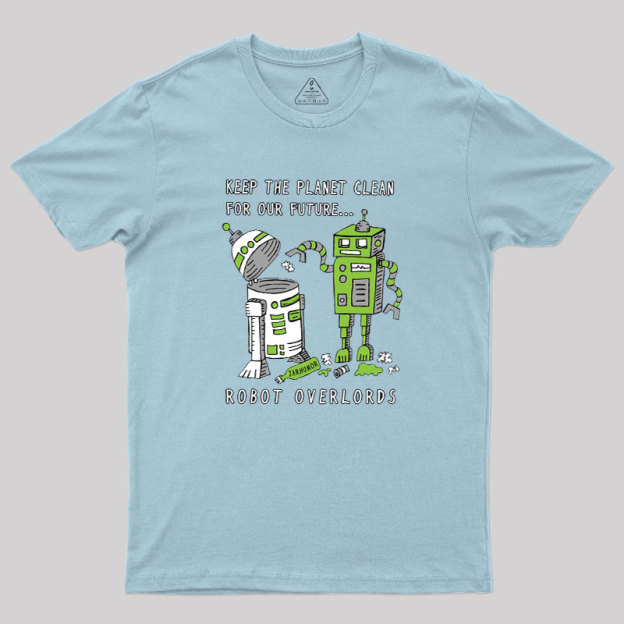 Robot Earth Geek T-Shirt