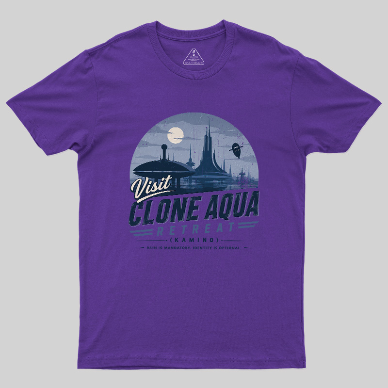 Clone Aqua Retreat Geek T-Shirt