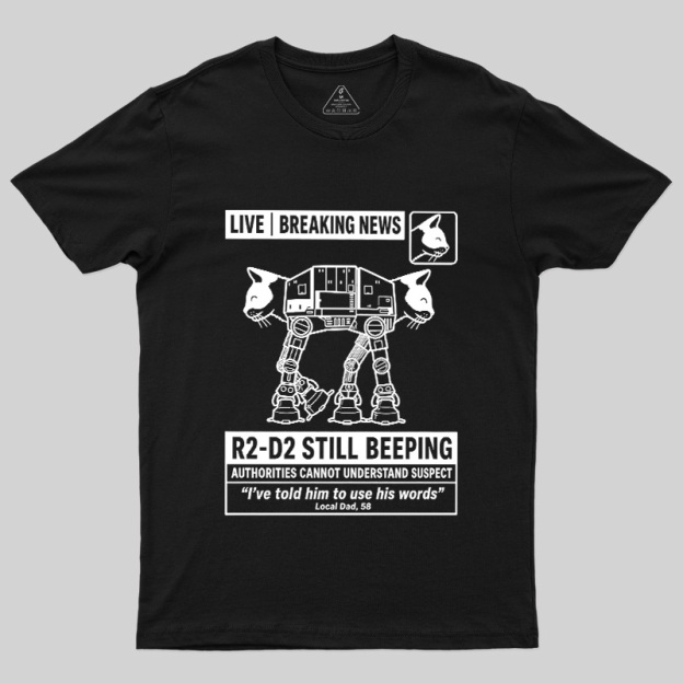 Cat Walker Still Beeping Geek T-Shirt