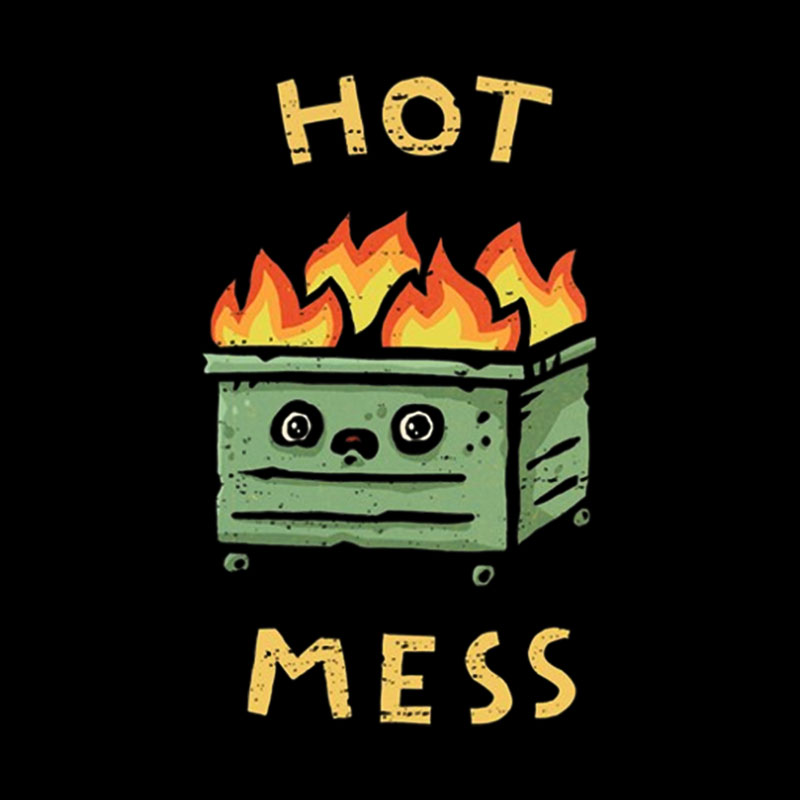 Hot Mess Geek T-Shirt