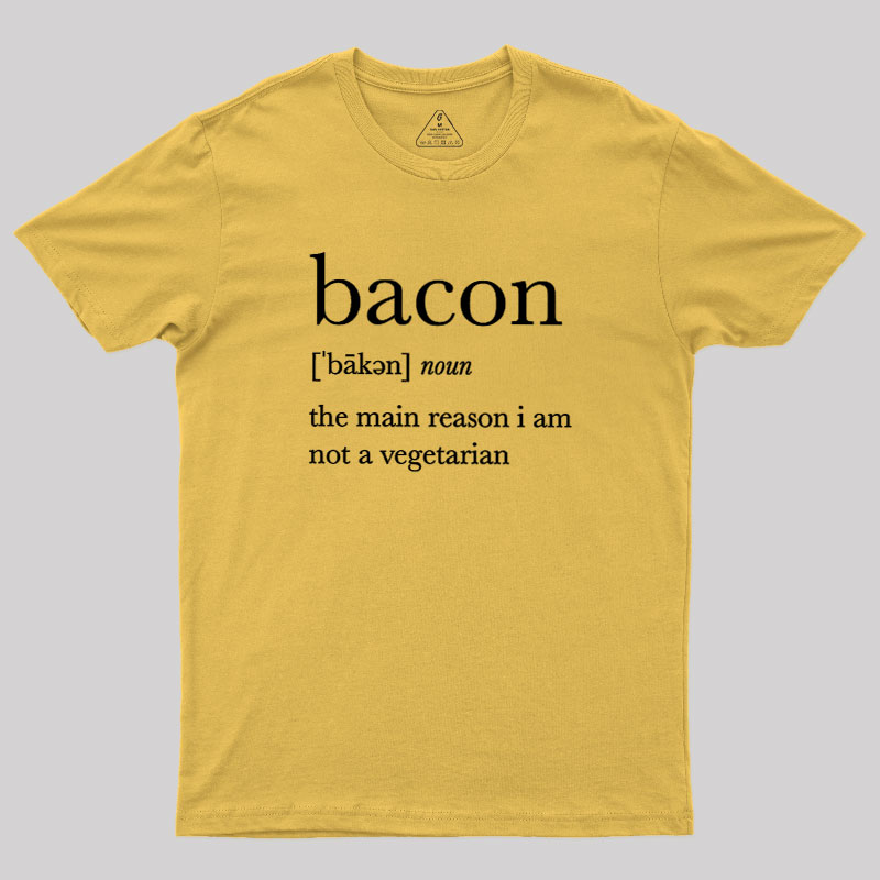 Definition Of Bacon Geek T-Shirt