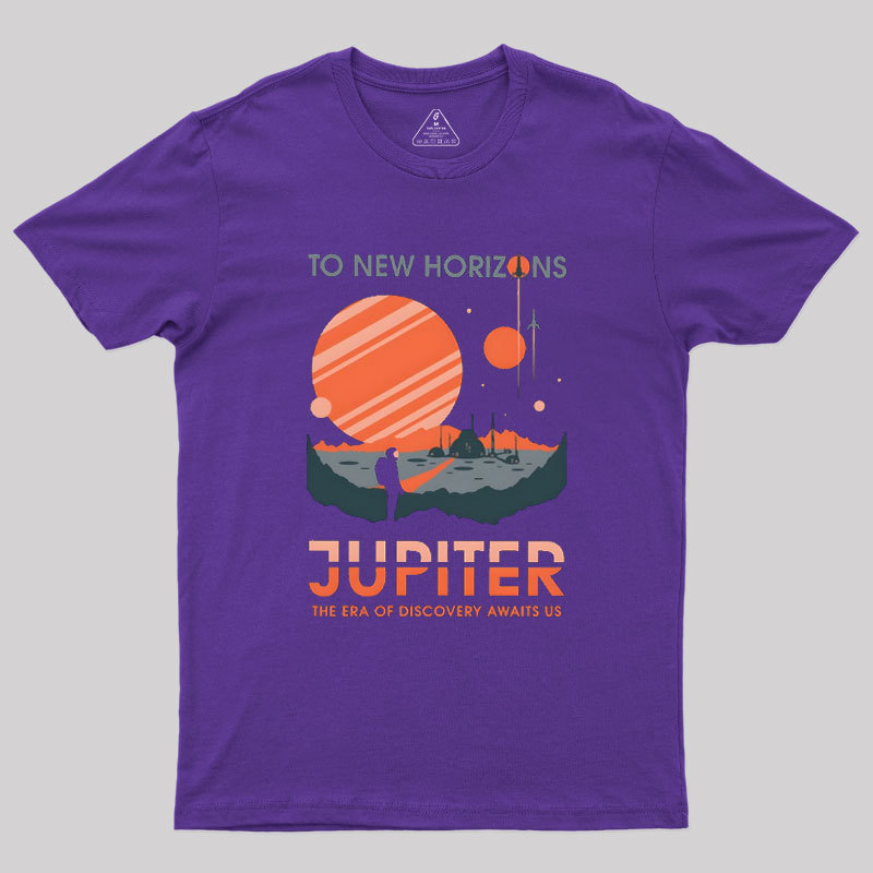 To New Horizons Geek T-Shirt