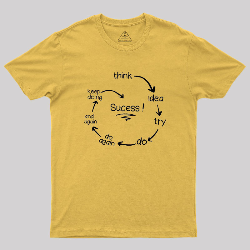 Cycle of Success Geek T-Shirt
