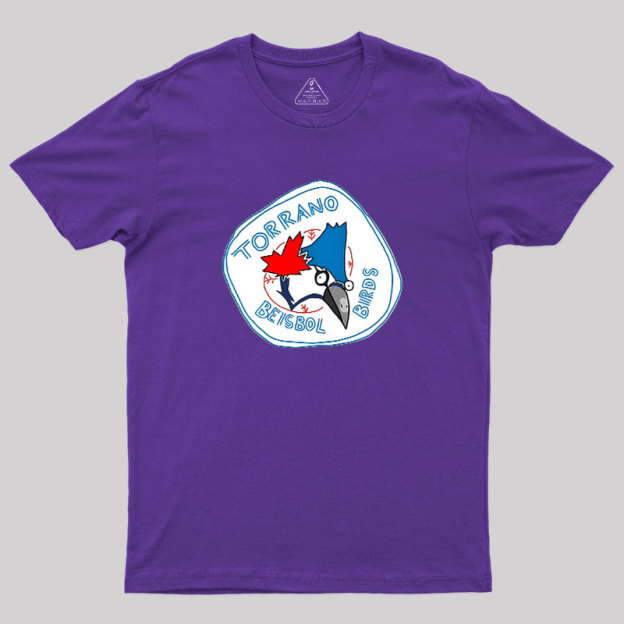 Beisbol Birds Geek T-Shirt
