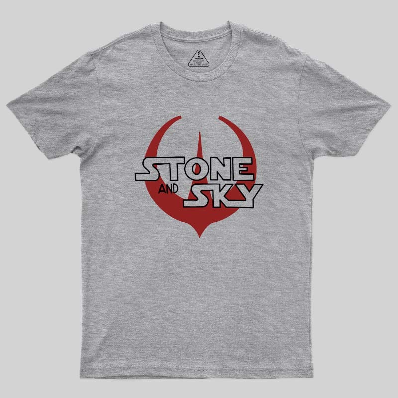 Stone And Sky Oversized Geek T-Shirt