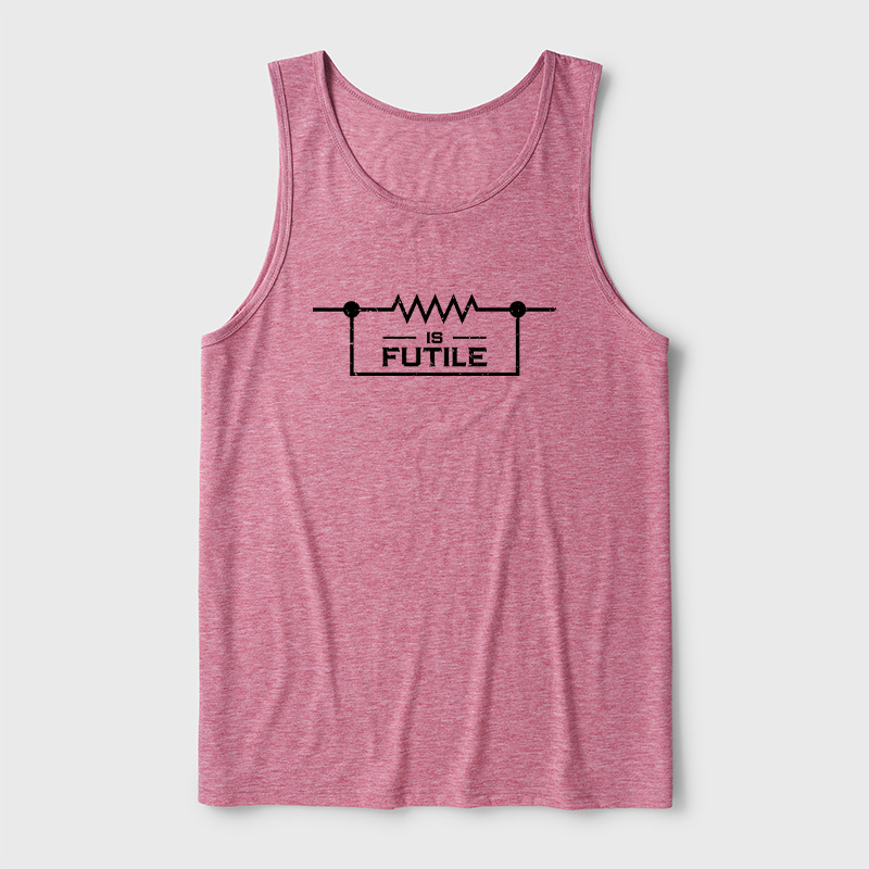 Funny Engineer Resistor Geek Science Ultra Soft Heather Tank