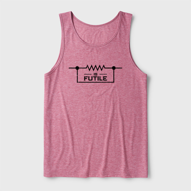 Funny Engineer Resistor Geek Science Ultra Soft Heather Tank