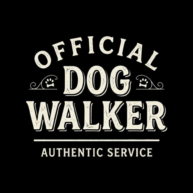 Official Dog Walker Geek T-Shirt