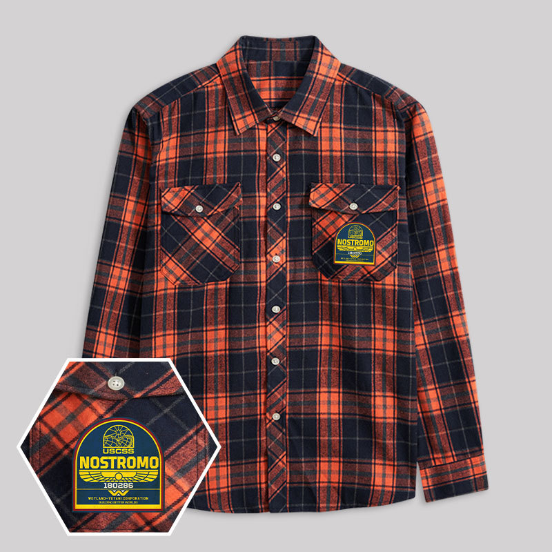 USCSS Nostromo Legacy Plaid Flannel Shirt
