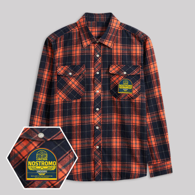 USCSS Nostromo Legacy Plaid Flannel Shirt