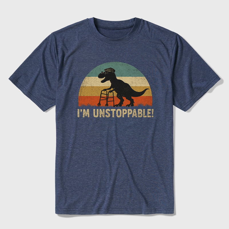 I'm Unstoppable Ultra Soft Heather Tee