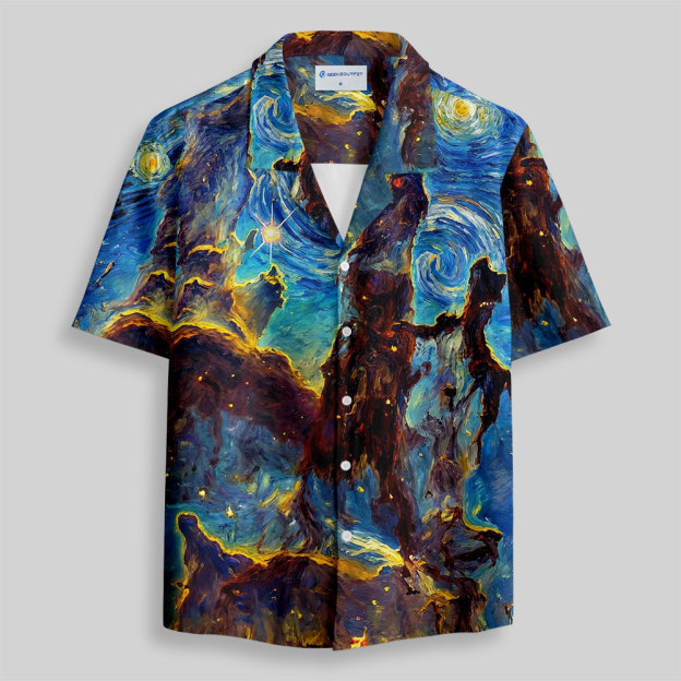 Stellar Dreams Button Up Pocket Shirt
