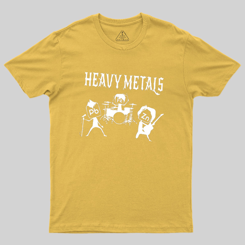 Heavy Metals Geek T-Shirt