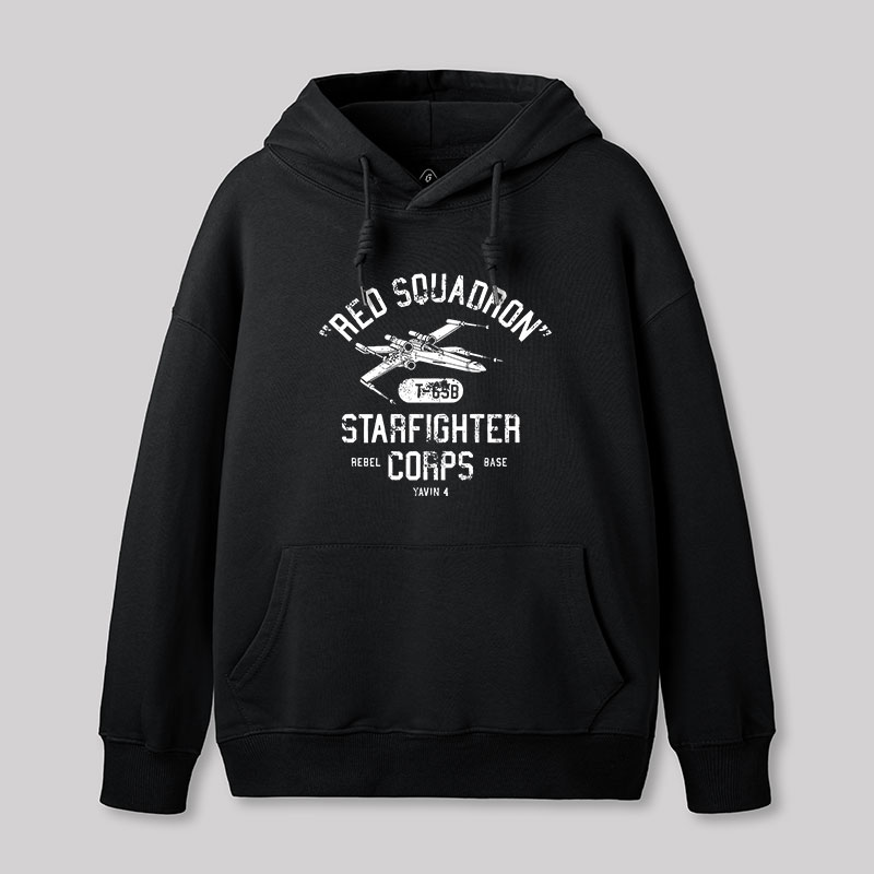 Scifi Wars Rebels Wing Starfighter Geek Hoodie