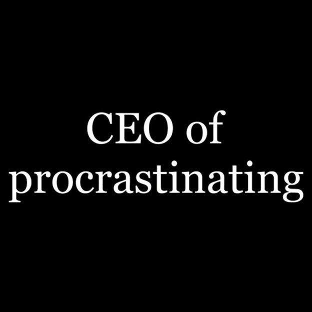 CEO Of Procrastinating Geek T-Shirt