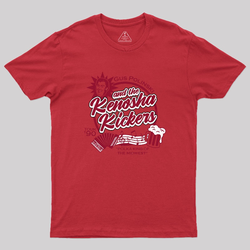 Kenosha Kickers Tour 90s Geek T-Shirt