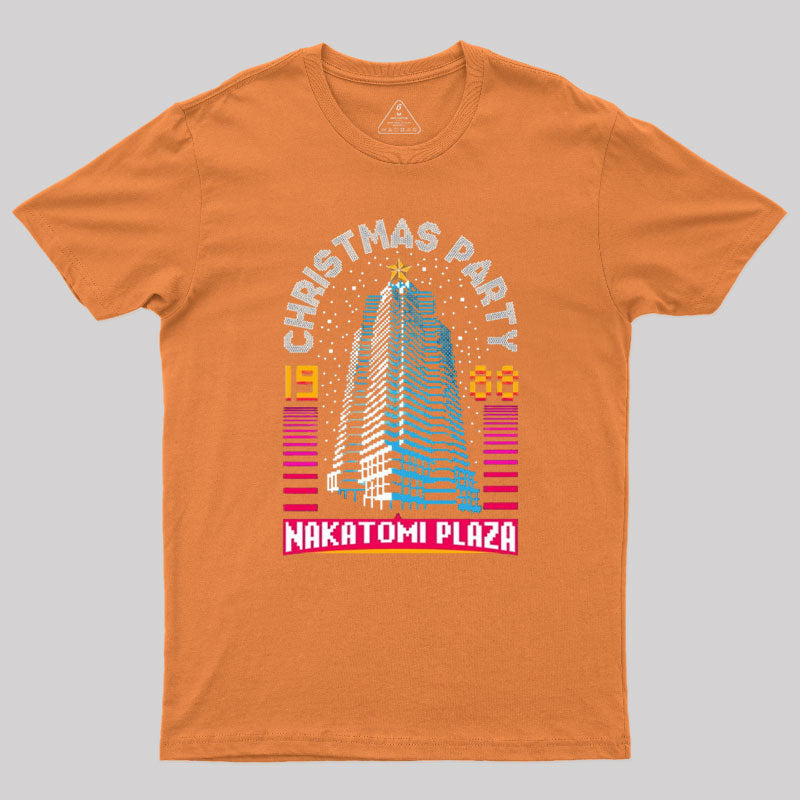 Nakatomi Plaza Christmas Party 88 Geek T-Shirt