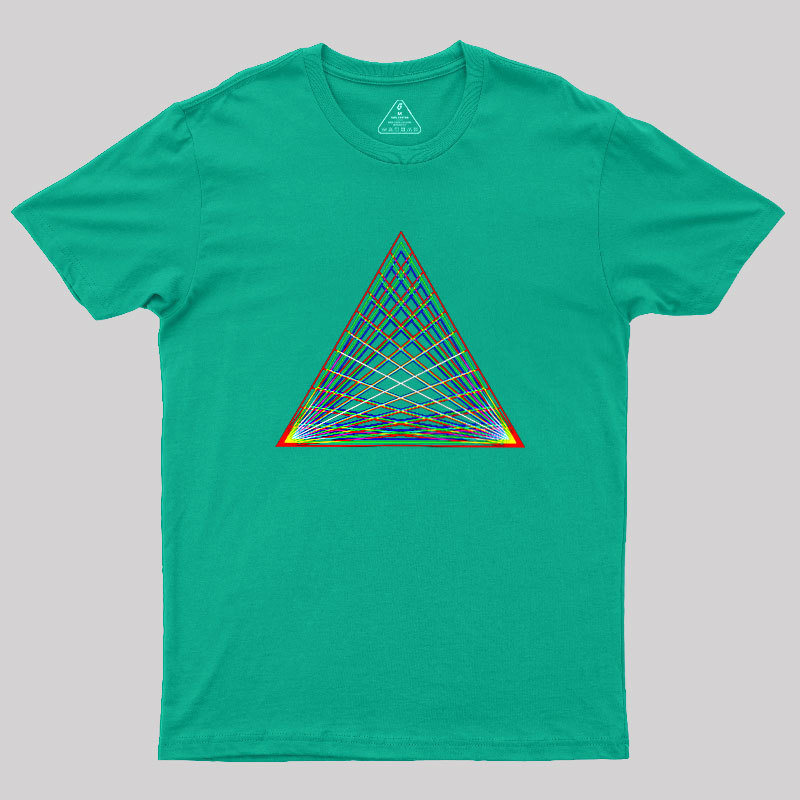 Prismatic Pyramid Geek T-Shirt