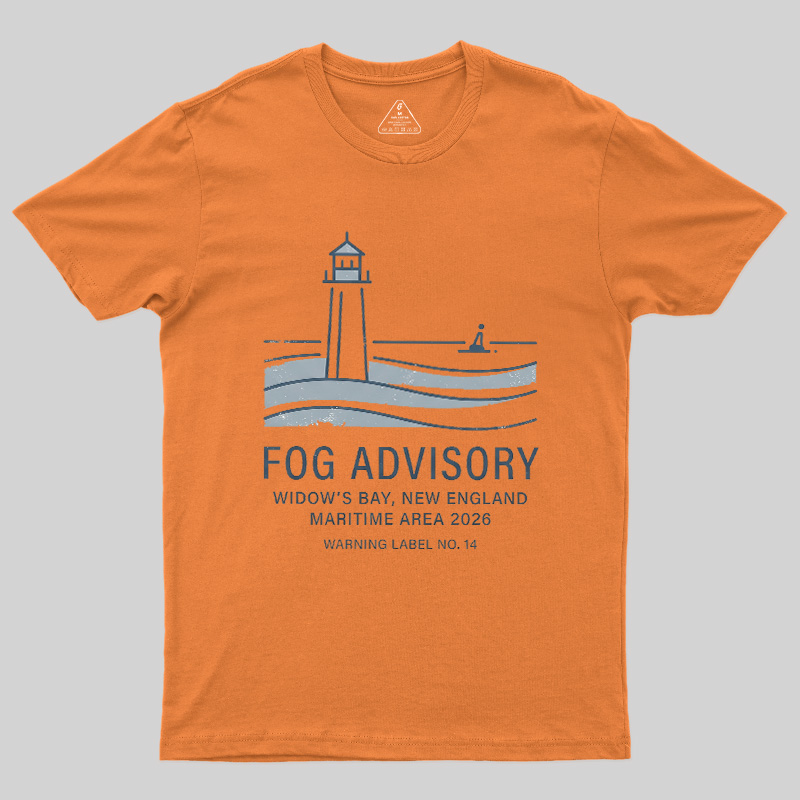 New England Fog Advisory Geek T-Shirt