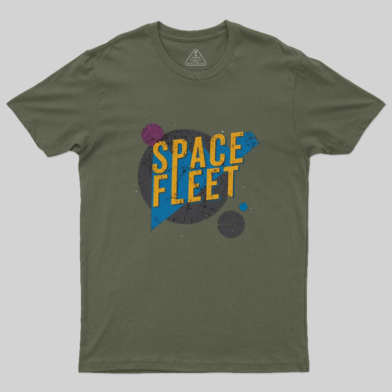 Space Fleet Geek T-Shirt