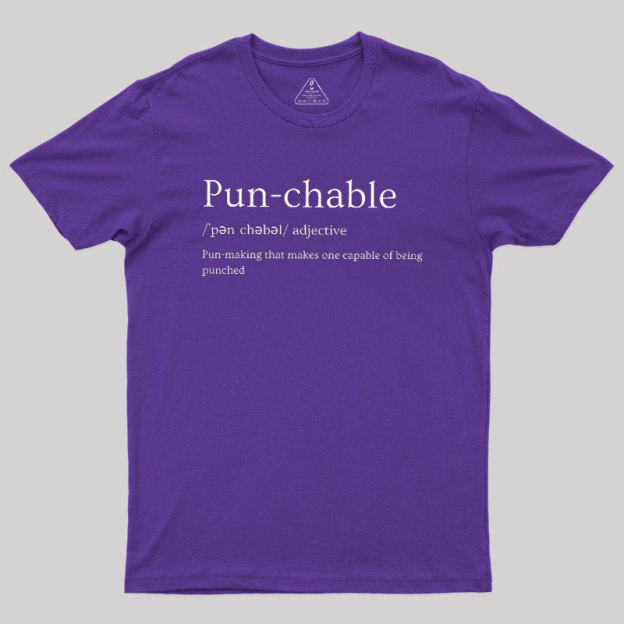 Pun-chable Geek T-Shirt