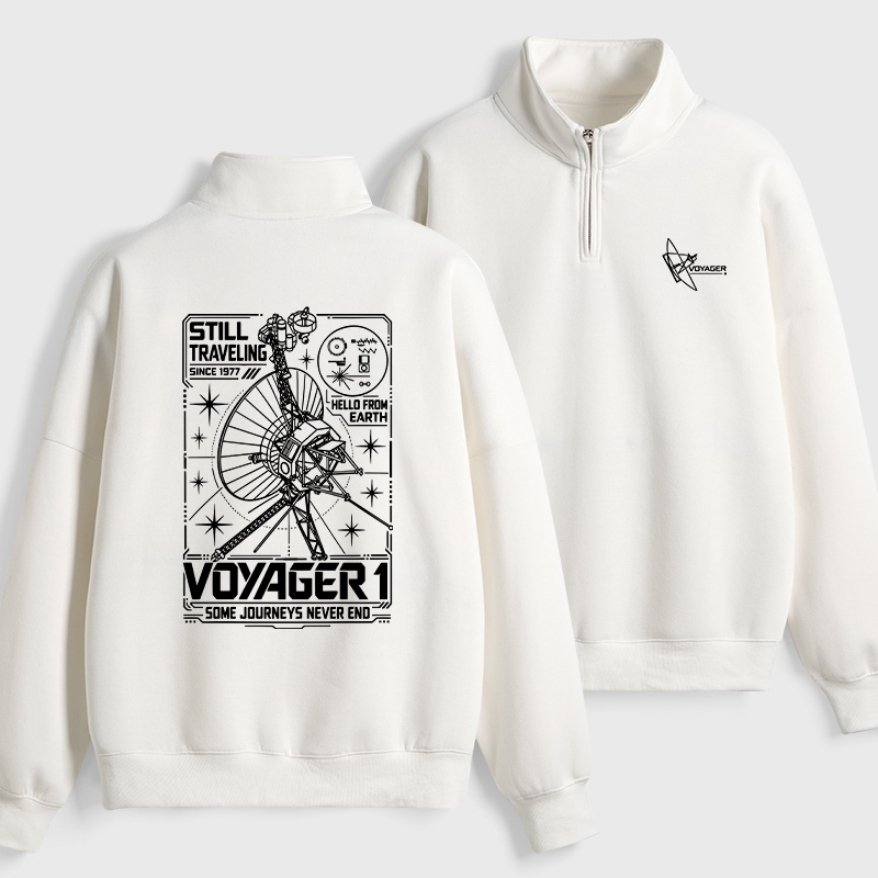 VOYAGER Geek Fleece Quarter-Zip Pollover