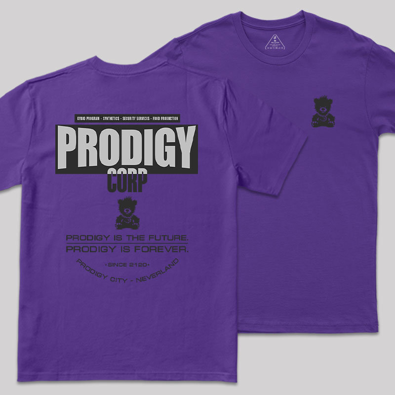 Prodigy Corp Front and Back Printed Geek T-Shirt