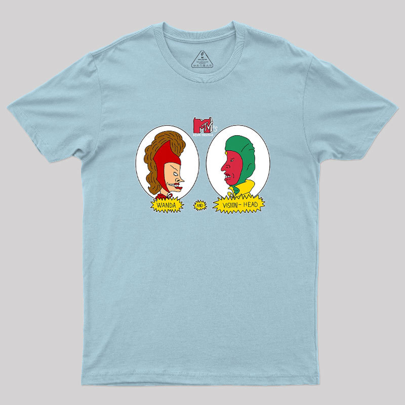 Wanda and visionhead Geek T-Shirt