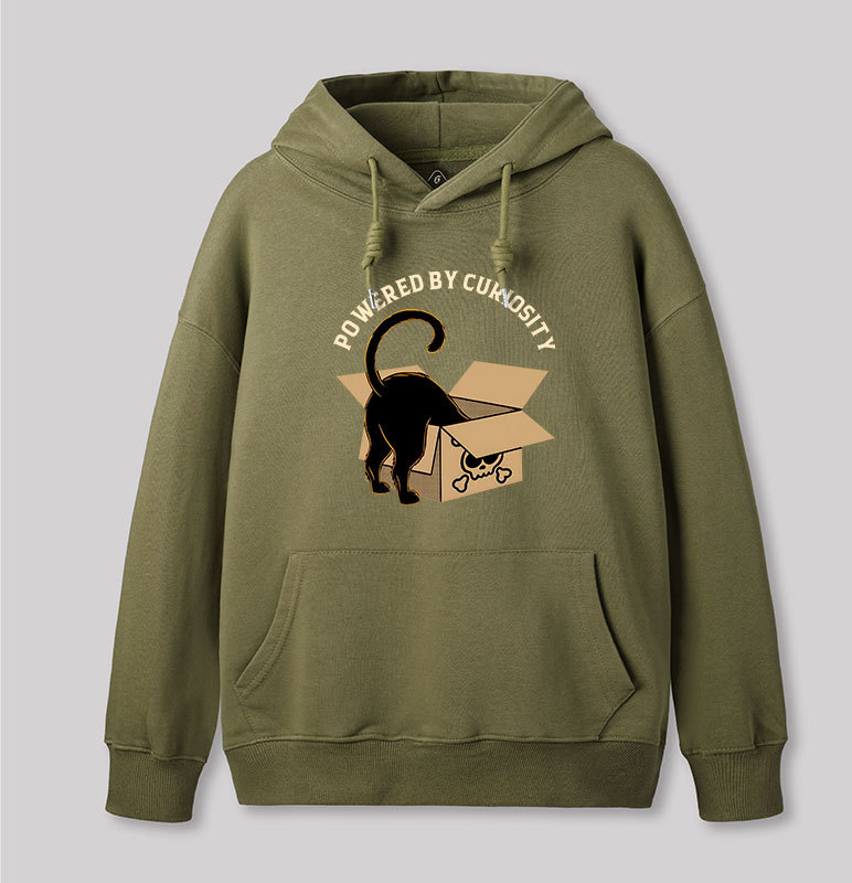 Powered By Curiosity Geek Hoodie