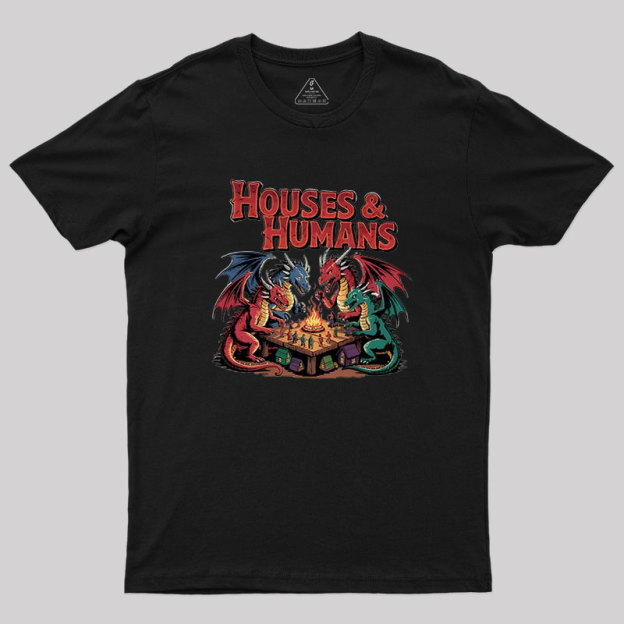 Houses Humans Geek T-Shirt
