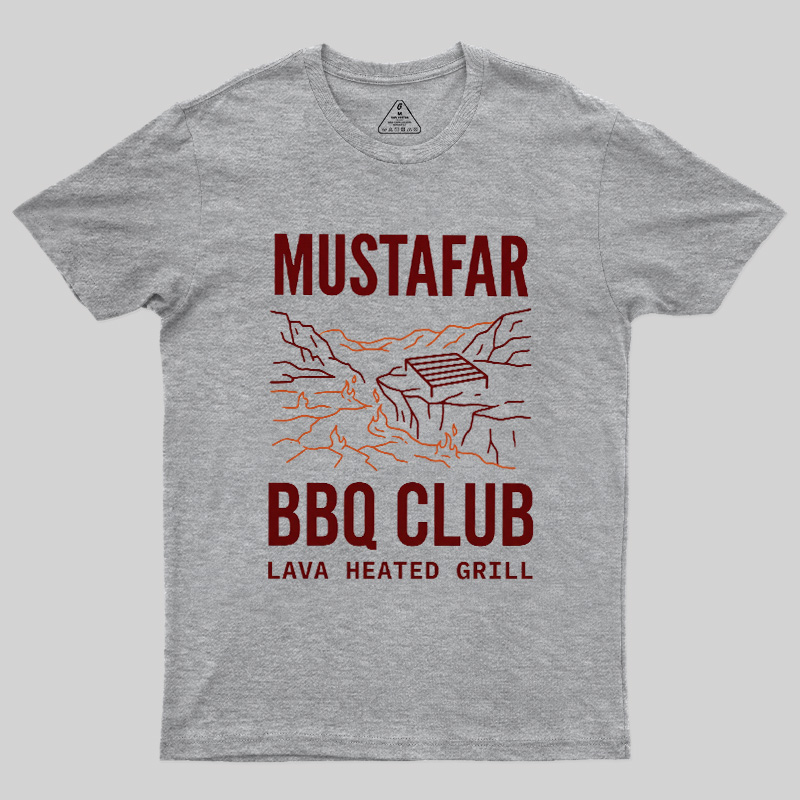 Volcanic World BBQ Club Geek T-Shirt