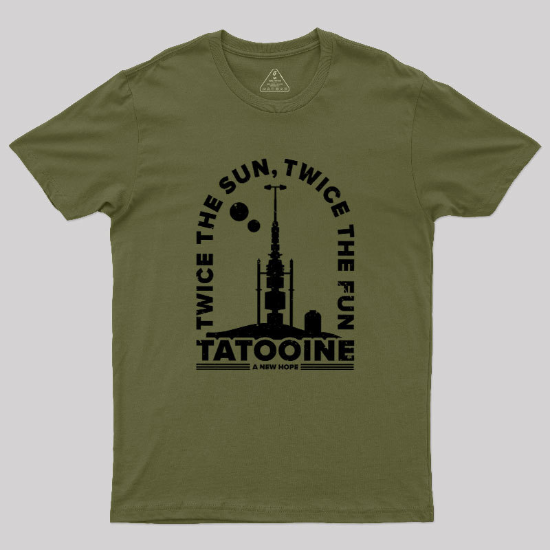Two Suns for more fun Geek T-Shirt
