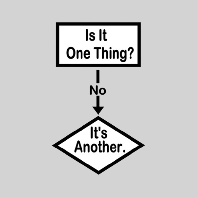 Flow Chart Of Life Geek T-Shirt