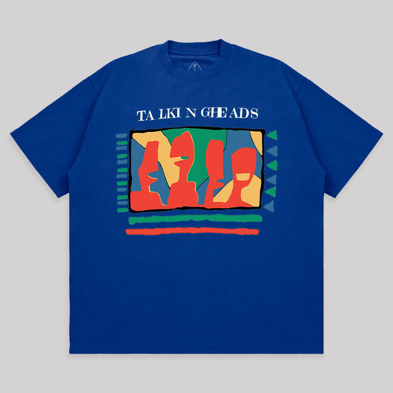 Talking Heads Unisex Oversized T-shirt