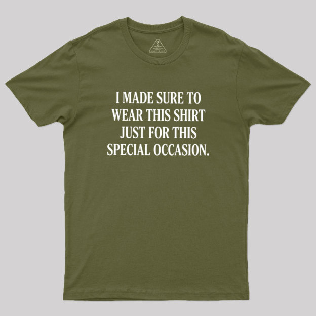 Formal Sarcasm Geek T-Shirt