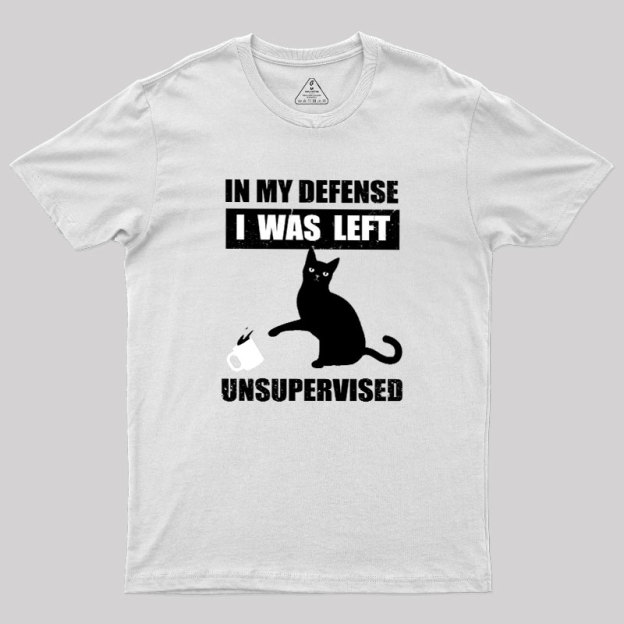 In My Defense I Was Left Geek T-Shirt