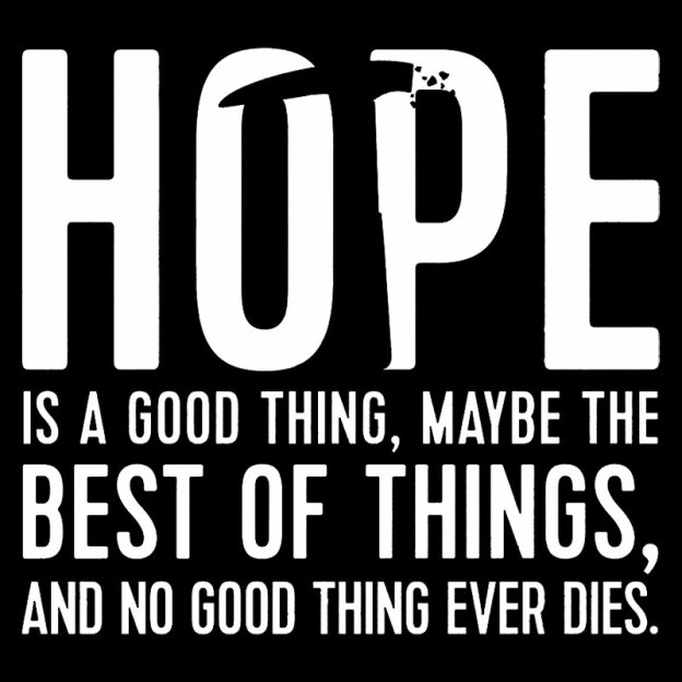 Hope Is A Good Thing Geek T-Shirt