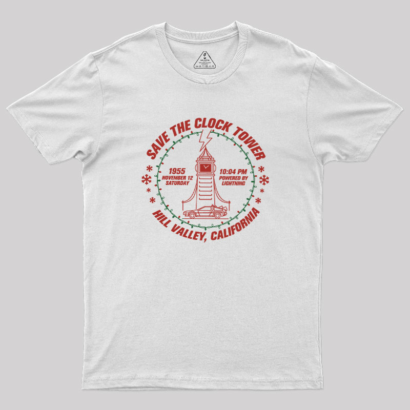 Save the Clock Tower Geek T-Shirt
